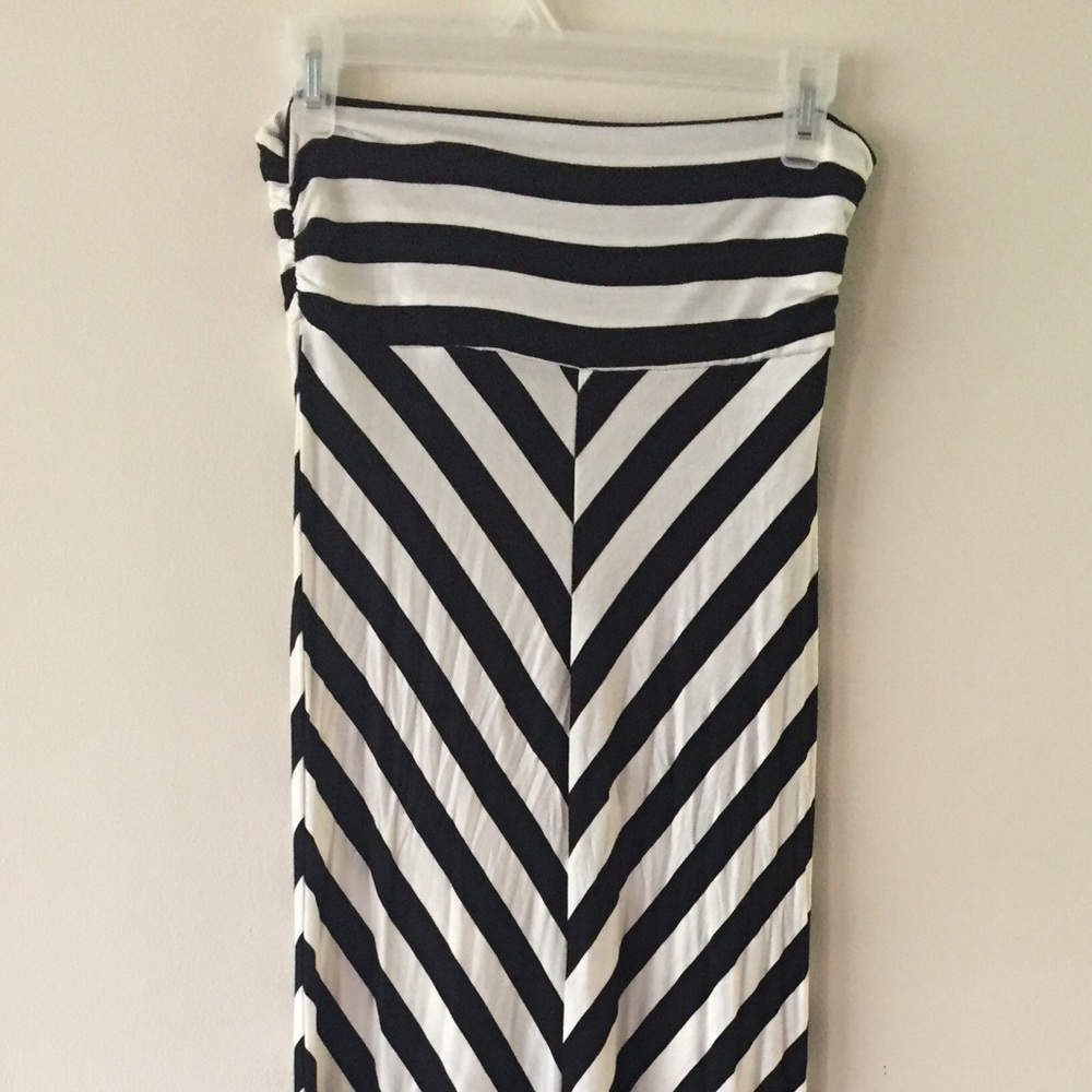 Bohme Chevron Maxi Skirt NWT